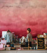 Papier peint mural aquarelle ombré rose pour une élégance apaisante - Vignette | Mr Papier Peint