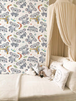 Papier peint mural Arbre et Koala sérénité et nature enchantée - Vignette | Mr Papier Peint