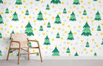 Papier peint mural Arbres Lumineux éveil magique de la nature - Vignette | Mr Papier Peint