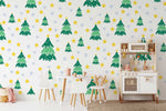 Papier peint mural Arbres Lumineux éveil magique de la nature - Vignette | Mr Papier Peint