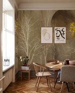 Papier Peint Mural Arbres Ombragés - Vignette | Mr Papier Peint