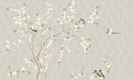 Papier peint mural Arôme de Branche arbre en fleurs et oiseaux poétiques - Vignette | Mr Papier Peint