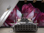 Papier Peint Mural Arôme de Rose Évasion Florale Panoramique - Vignette | Mr Papier Peint