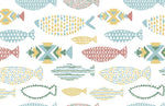 Papier peint mural artistique de poissons - Vignette | Mr Papier Peint