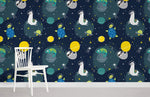 Papier peint mural Astronautes Animaux - Vignette | Mr Papier Peint