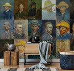 Papier peint mural Autoportrait de Van Gogh - Vignette | Mr Papier Peint