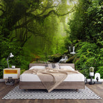 Papier peint panoramique Forêt Ruisseaux pour un décor personnalisé - Vignette | Mr Papier Peint
