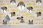 Papier peint mural avec différents motifs de chiens - Vignette | Mr Papier Peint