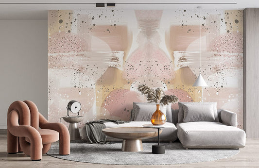 Papier peint mural avec mèches multicolores - Le meilleur Papier peint panoramique Sur mesure