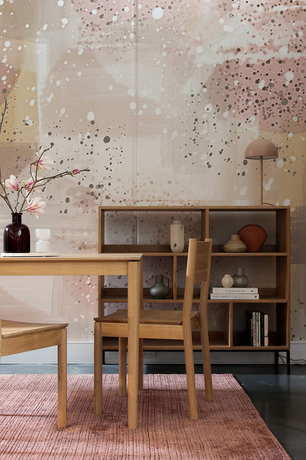 Papier peint mural avec mèches multicolores - Le meilleur Papier peint panoramique Sur mesure