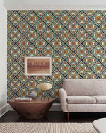 Papier peint mural avec motifs vectoriels arabes - Vignette | Mr Papier Peint