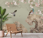 Papier peint mural avec oiseaux parlants - Vignette | Mr Papier Peint