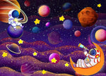 Papier Peint Mural Aventure Cosmonaute pour Chambre d’Enfant - Vignette | Mr Papier Peint