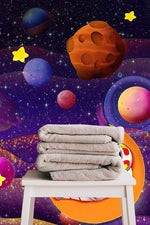 Papier Peint Mural Aventure Cosmonaute pour Chambre d’Enfant - Vignette | Mr Papier Peint
