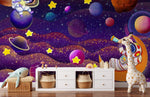 Papier Peint Mural Aventure Cosmonaute pour Chambre d’Enfant - Vignette | Mr Papier Peint