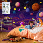 Papier Peint Mural Aventure Cosmonaute pour Chambre d’Enfant - Vignette | Mr Papier Peint