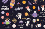 Peint mural aventure spatiale Rêve cosmique pour chambre d’enfant - Vignette | Mr Papier Peint