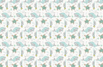 Papier peint mural Baleine et Tortue - Vignette | Mr Papier Peint