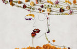 Papier peint mural Beauté Florale Visage et Fleurs Séchées - Vignette | Mr Papier Peint