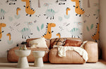 Papier peint mural bébé dinosaure - Vignette | Mr Papier Peint