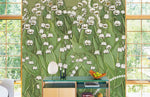 Élégance florale avec le peint mural Bellorchid verdoyant et apaisant - Vignette | Mr Papier Peint