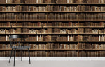 Papier Peint Mural Bibliothèque - Vignette | Mr Papier Peint