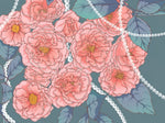 Élégance Florale avec Mural Bijoux Pétales Roses - Vignette | Mr Papier Peint