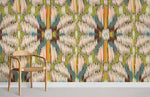 Élégance naturelle avec papier peint mural bio Iakt et chaise en bois clair - Vignette | Mr Papier Peint