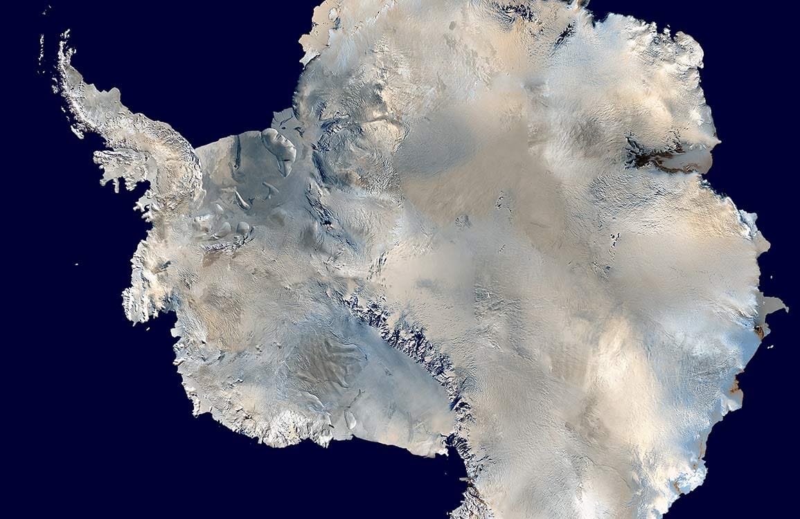 Papier peint mural Bleu Antarctique - Le meilleur Papier peint panoramique Sur mesure