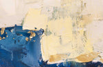 Papier peint mural bleu et jaune éclat d’or et fraîcheur artistique - Vignette | Mr Papier Peint