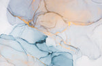 Papier peint mural Bleu Rêveur Nuit étoilée et éclats dorés - Vignette | Mr Papier Peint