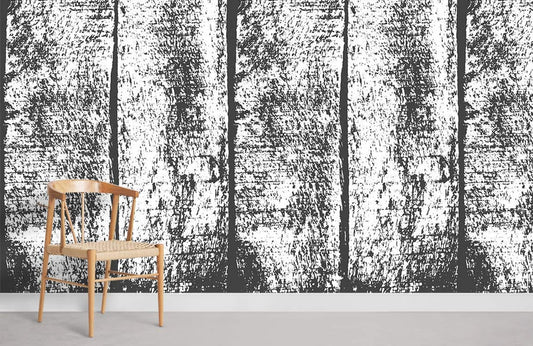 Papier peint mural Blocs Noirs - Le meilleur Papier peint panoramique Sur mesure