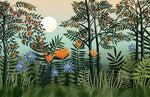 Papier peint panoramique bois verdoyant pour une décoration personnalisée - Vignette | Mr Papier Peint
