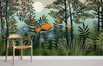 Papier peint panoramique bois verdoyant pour une décoration personnalisée - Vignette | Mr Papier Peint