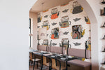 Papier peint mural Bouilloires et Hirondelles souffle champêtre - Vignette | Mr Papier Peint