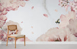 Papier Peint Panoramique Brise de Fleurs de Pêcher Éveil Printanier - Vignette | Mr Papier Peint