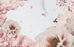 Papier Peint Panoramique Brise de Fleurs de Pêcher Éveil Printanier - Vignette | Mr Papier Peint