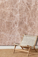 Papier peint mural brun craquelé ambiance rustique et sophistiquée - Vignette | Mr Papier Peint