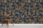 Papier Peint Mural Camouflage Pixel Élégance Moderne et Chaleur Bois - Vignette | Mr Papier Peint