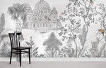 Papier Peint Mural Capitale Jardin - Vignette | Mr Papier Peint