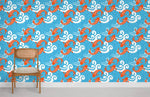 Papier peint mural Carpes Joueuses pour une sérénité aquatique - Vignette | Mr Papier Peint