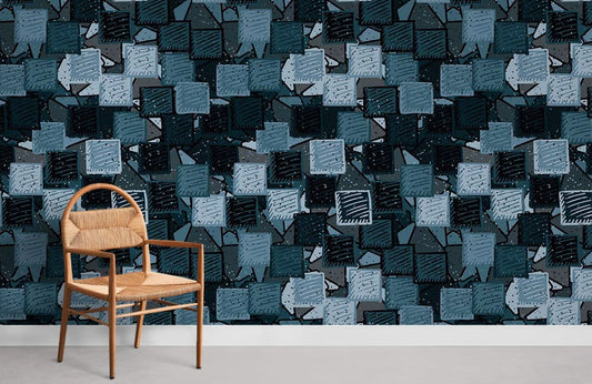 Papier Peint Mural Carré Marine - Le meilleur Papier peint panoramique Sur mesure