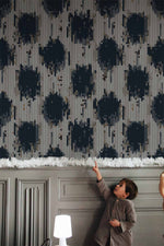 Élégance Mystérieuse avec Papier Peint Mural Carré Sombre - Vignette | Mr Papier Peint