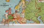 Papier peint mural Carte standard de l'Europe de Bacon - Vignette | Mr Papier Peint