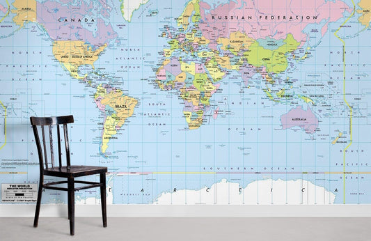 Papier peint mural centré sur l’Europe - Le meilleur Papier peint panoramique Sur mesure