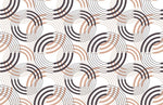 Élégance Moderne avec Papier Peint Mural Cercle Géométrique - Vignette | Mr Papier Peint