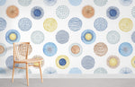 Mural Cercles Aquarelle une œuvre d’art pour sublimer vos murs - Vignette | Mr Papier Peint