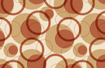 Papier peint mural Cercles Rétro - Vignette | Mr Papier Peint