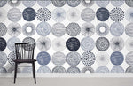 Papier peint mural Cercles Variés élégance graphique pour votre intérieur - Vignette | Mr Papier Peint