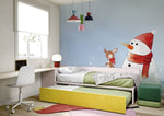 Papier peint mural Cerfs & Bonhomme de neige - Vignette | Mr Papier Peint